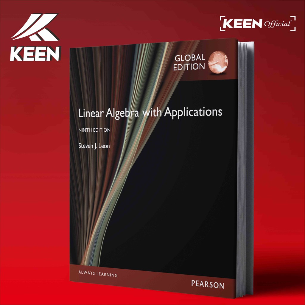 Jual Linear Algebra with Applications, Ninth Edition by Steven J. Leon ...