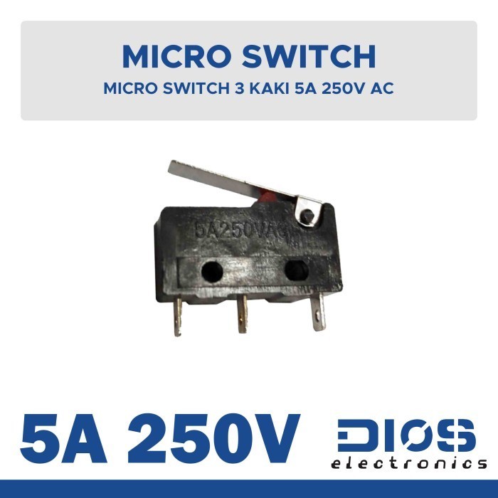 G905 Waterproof Dustproof Limit Switch 3 Pins 5A 250VAC For Car Micro Switch EBa