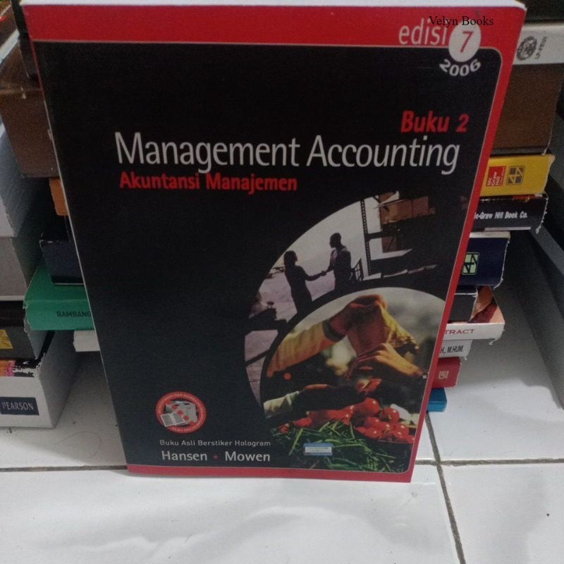 Jual Buku Management Accounting ( Akuntansi Manajemen) Edisi 7 Buku 2 ...