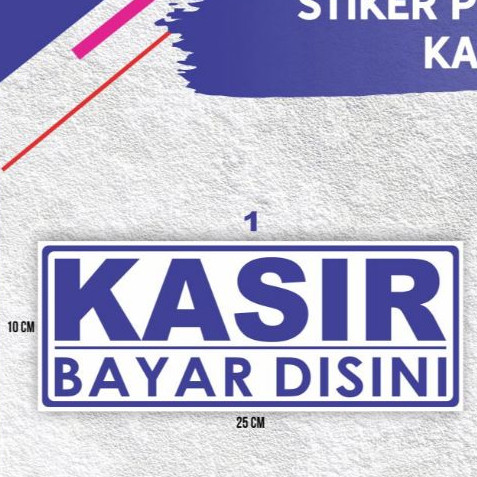 Jual STIKER KASIR STICKER SIGN CASHIER STIKER PEMBAYARAN | Shopee Indonesia