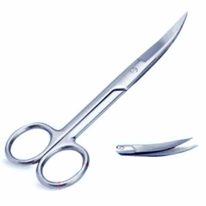 Jual Gunting Operasi Tajam Tajam BENGKOK 14cm. Operating Scissors 14 cm ...