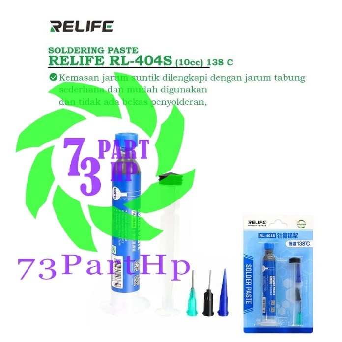 Jual Original Tool Timah Solder Cair RL404S isi 10cc 227C Soldering