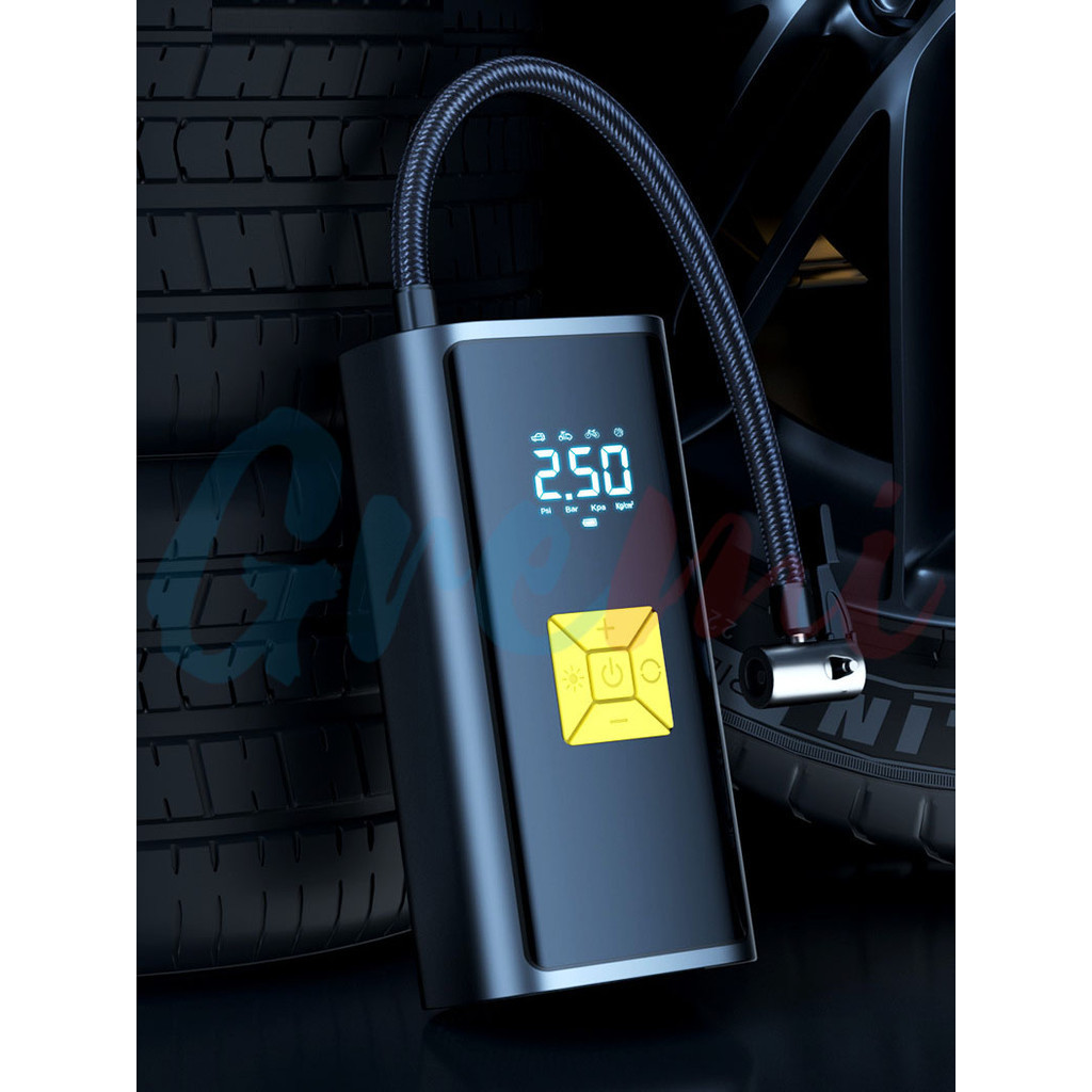 Jual KOMPA Kompresor Mini Pompa Ban Mobil Motor Elektrik ST9620 Angin ...