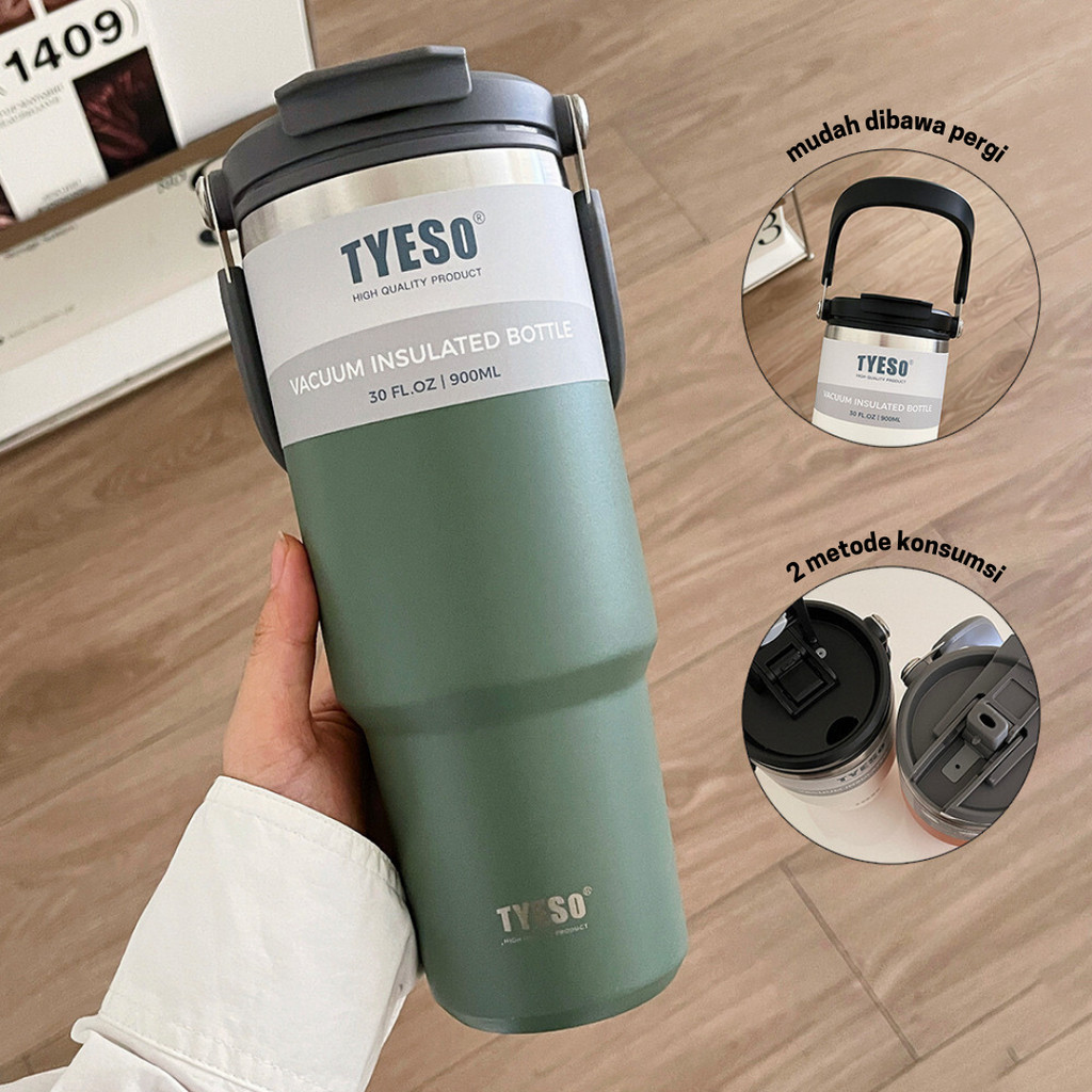 Jual Either.id - TYESO TUMBLER STAINLESS KOPI CUP HIGH QUALITY VACUUM ...