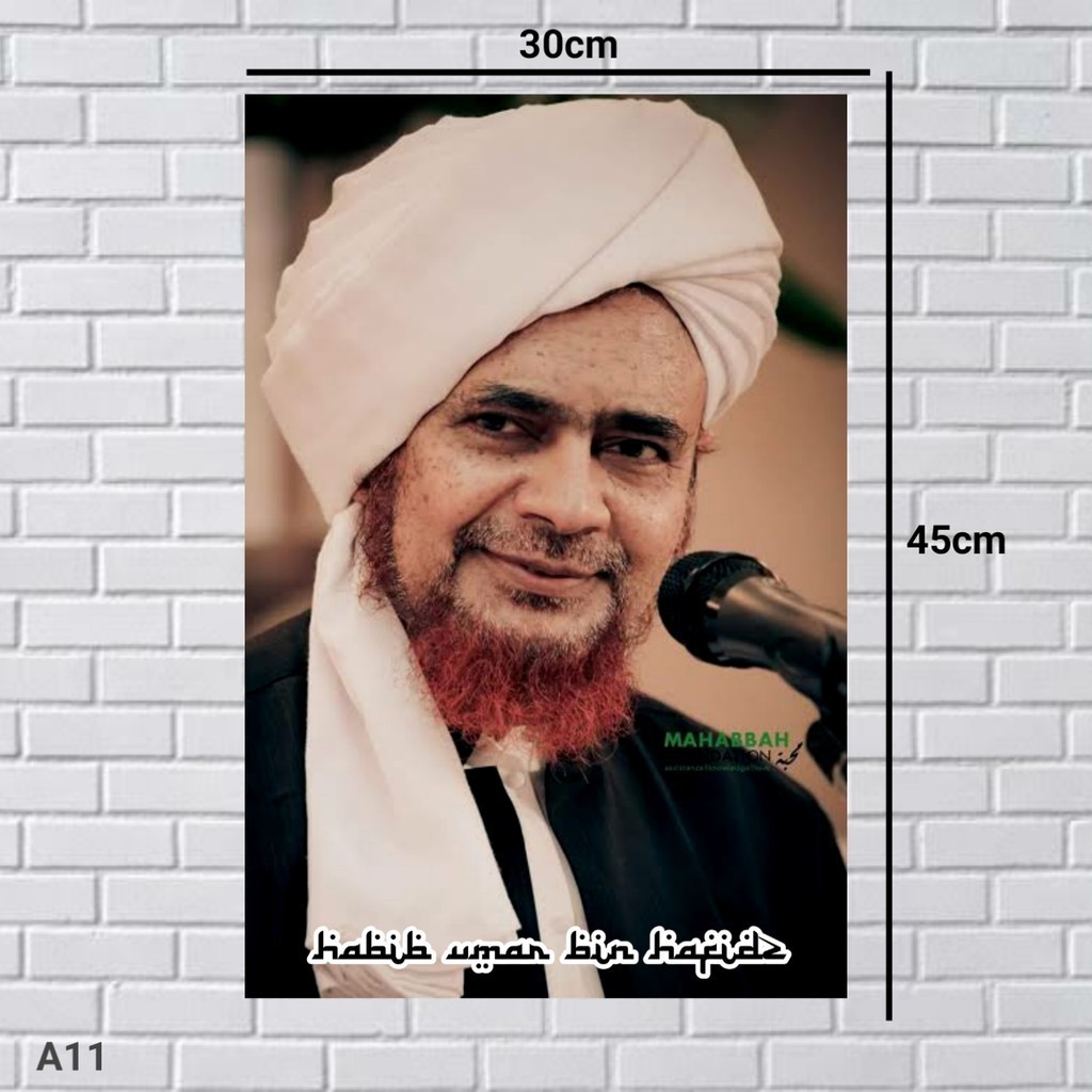 Jual Poster Habib Umar Bin Hafidz Poster Habib Poster Ulama