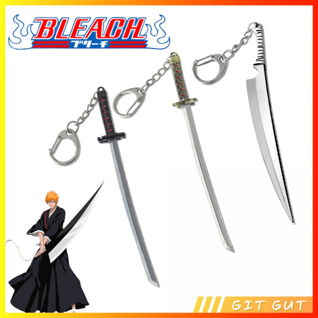 Jual Keychain Gantungan Kunci Bleach Kurosaki Ichigo Tensa Zangetsu ...