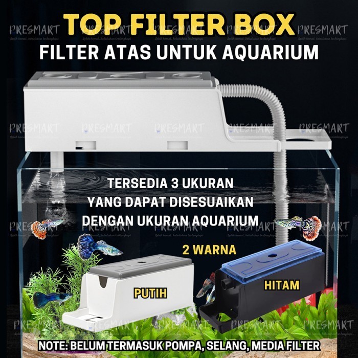 Jual Filter Box Atas Aquarium / Top Filter Box Aquarium / Box Filter ...