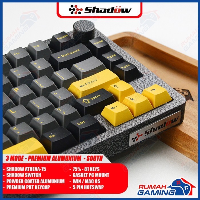 Jual SHADOW ATHENA 75 | ATHENA-75 - 81 Keys - Gasket - South - Premium ...