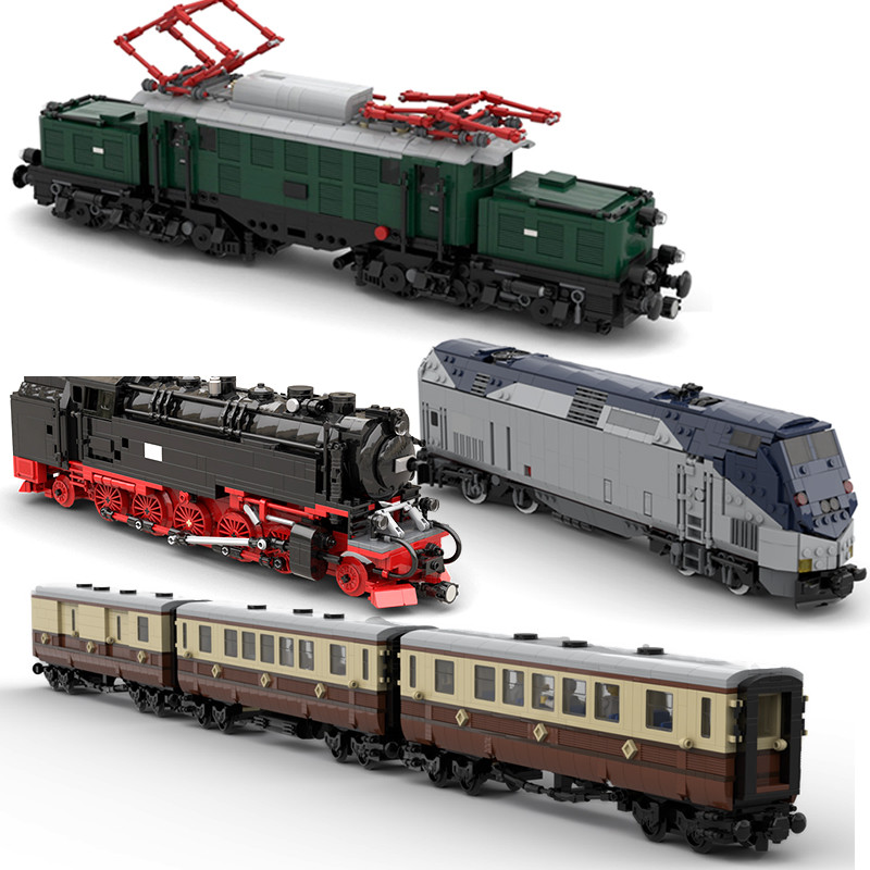 Jual HSB Steam Engine Motorized Locomotive Train Display Model DR ...