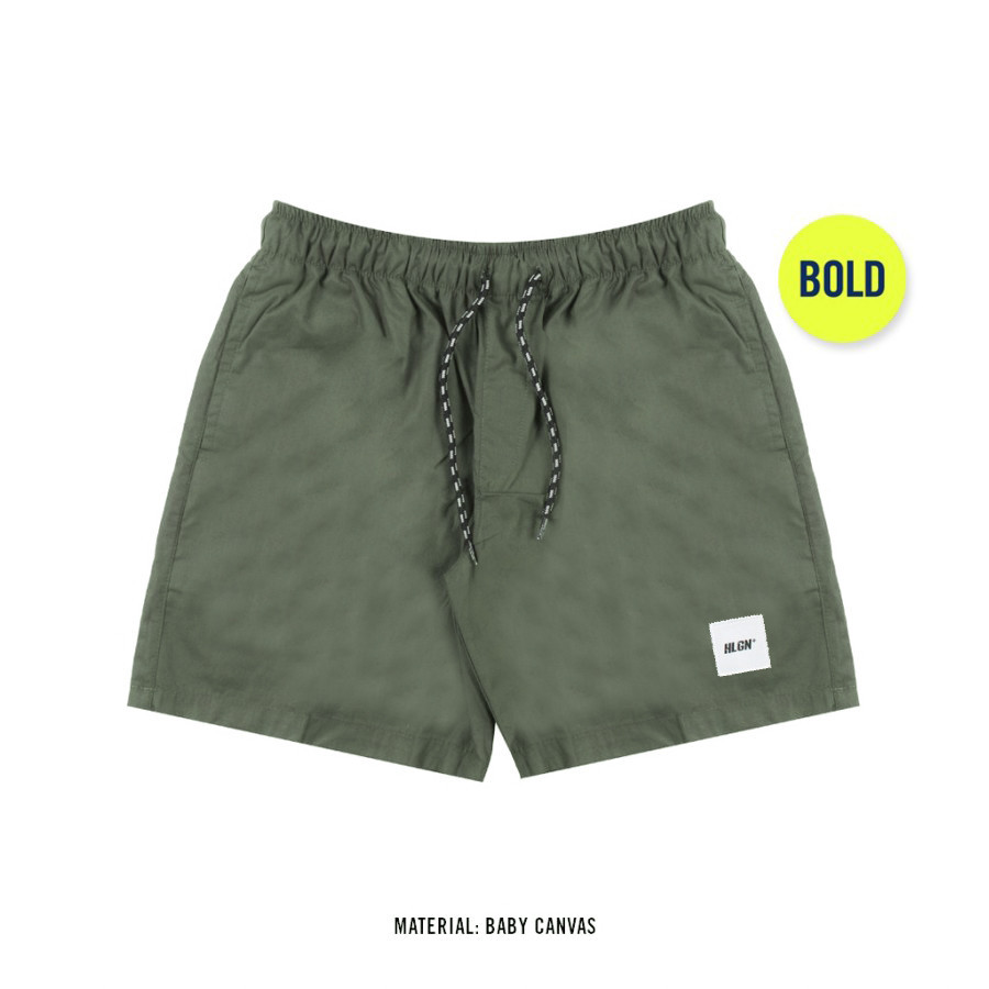 Jual HOOLIGANS Boardshort Academica Bold Army Shopee Indonesia