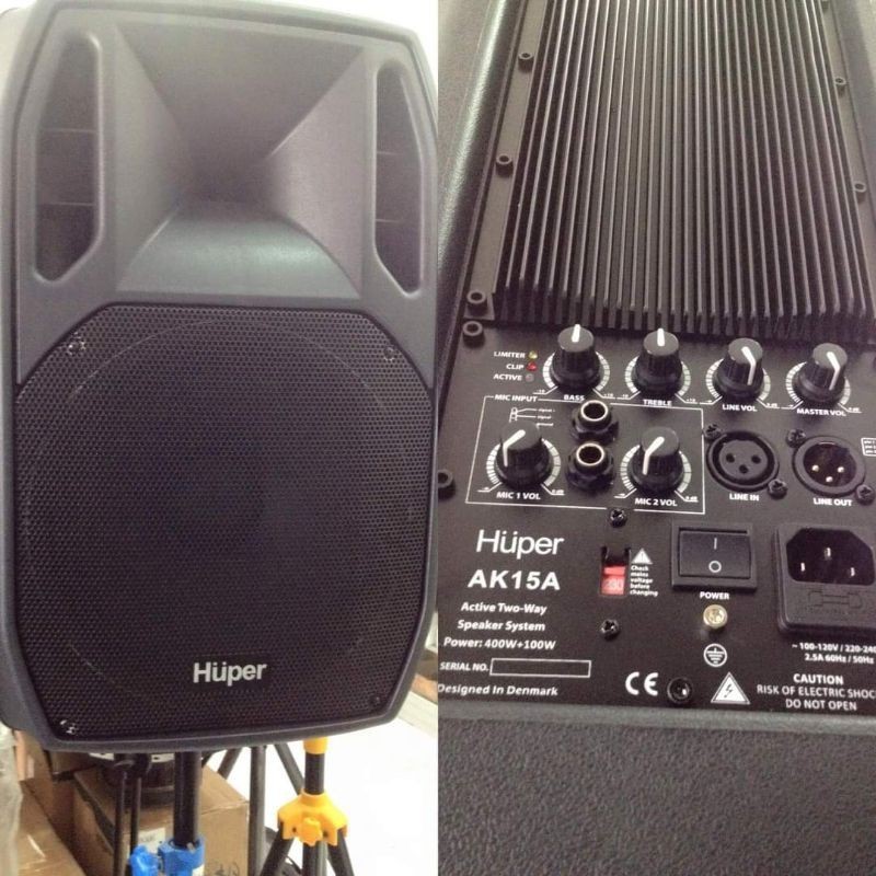 Jual SPEAKER AKTIF HUPER AK15A AK 15 A Huper HA400 ha 400 JS10 JS 10 ...