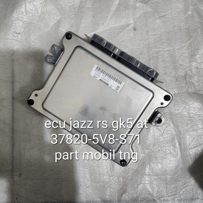 Jual Ecu Ecm Komputer Computer Honda Jazz RS GK5 CVT AT 37820-5V8-S71 ...