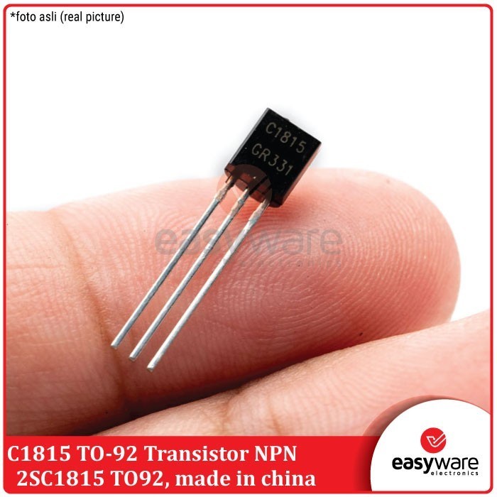 Jual Transistor C1815 TO-92 2SC1815 TO 92 Transistor NPN (10pcs ...