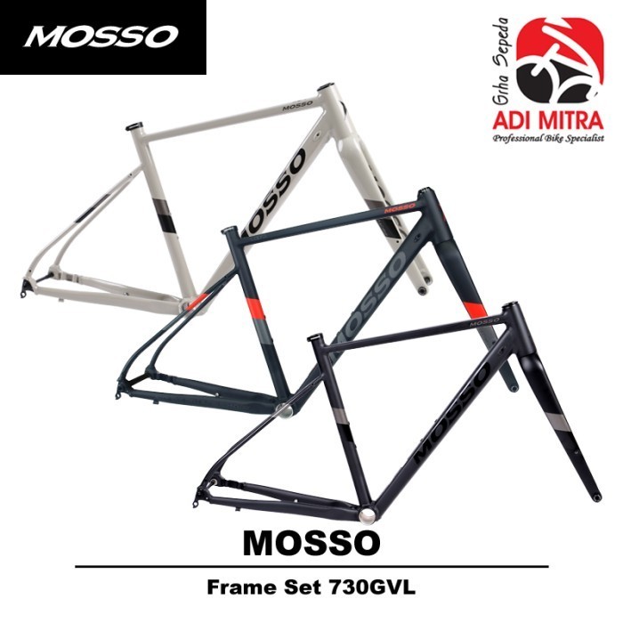 Jual Mosso 730GVL Frame Set Sepeda Gravel [700C] Alloy | Shopee Indonesia