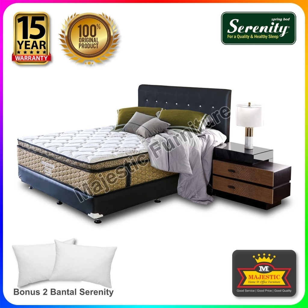Jual Set Spring Bed Serenity Impressa Pocket Spring Miura Jogja