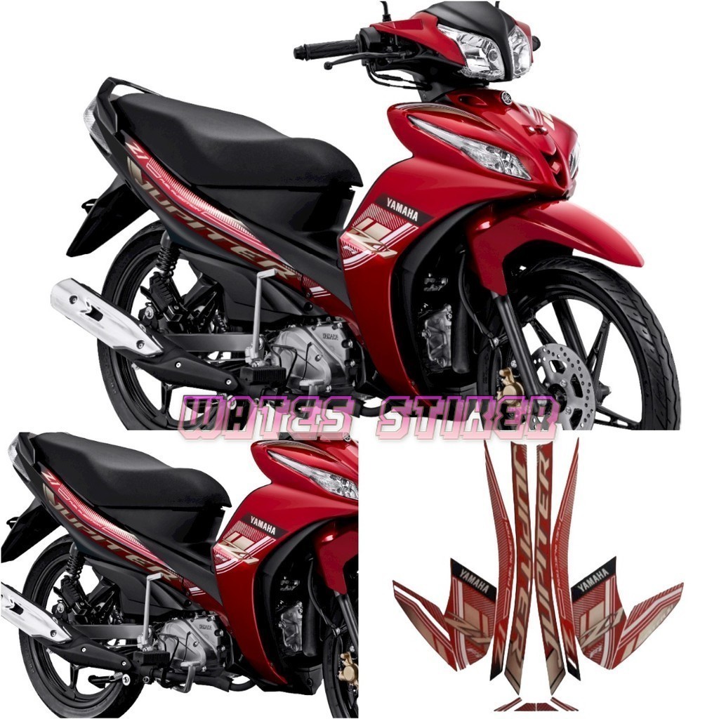 Jual Striping Decal Polet Sticker yamaha jupiter z1 tahun 2023 2024 ...