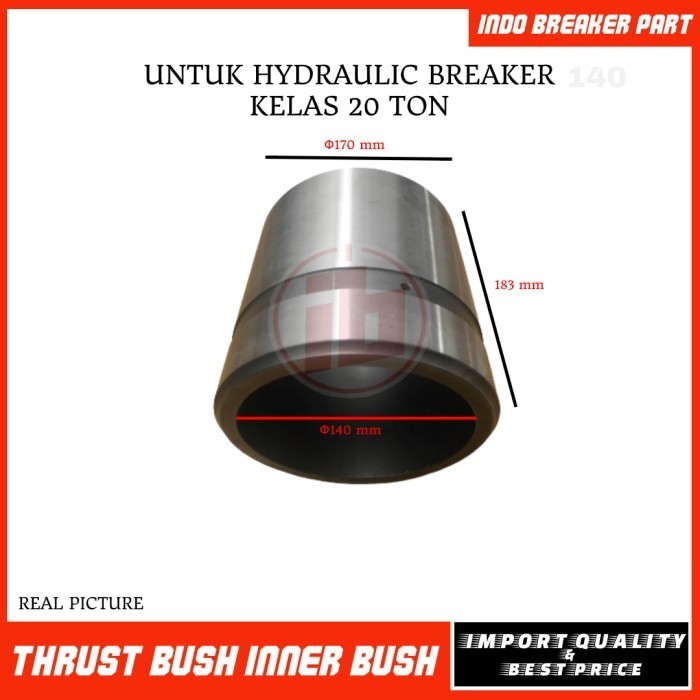 Jual THRUST BUSH / INNER BUSH (BUSHING DALAM) BREAKER KELAS 18-26 TON ...