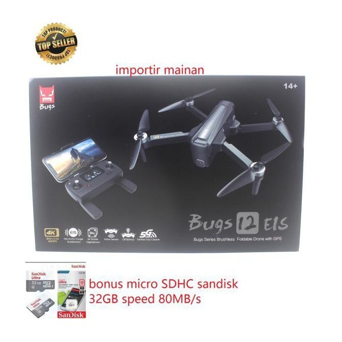 Jual Drone MJX B12 EIS 5G 4K Digital Zoom GPS Brushless Motor 22 Menit ...