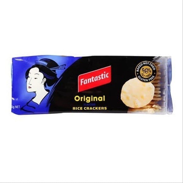 Jual FANTASTIC RICE CRACKER ORIGINAL 100G | Shopee Indonesia