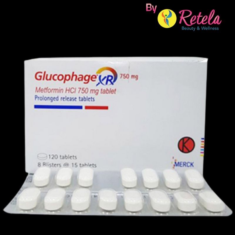 Jual Glucophage Xr 750mg 1 Strip 15 Tablet Shopee Indonesia 6310