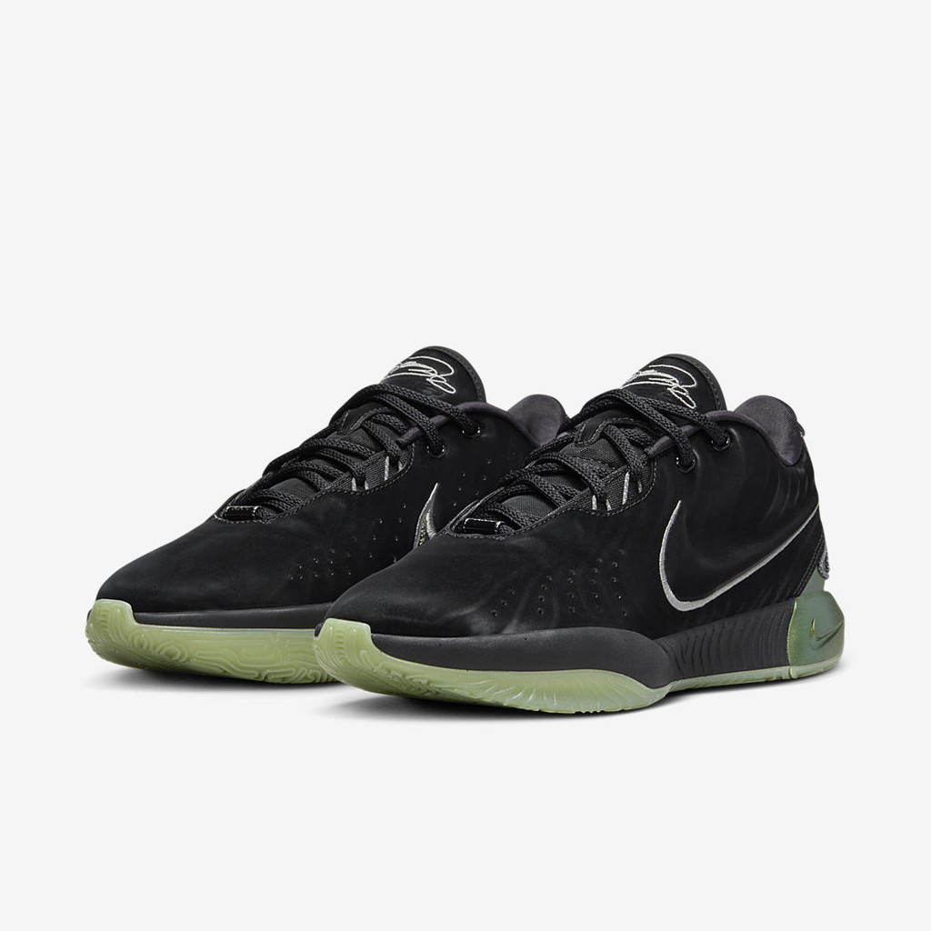 Jual NIKE LEBRON XXI EP TAHITIAN BLACK OIL GREEN FB2236-001 | Shopee ...