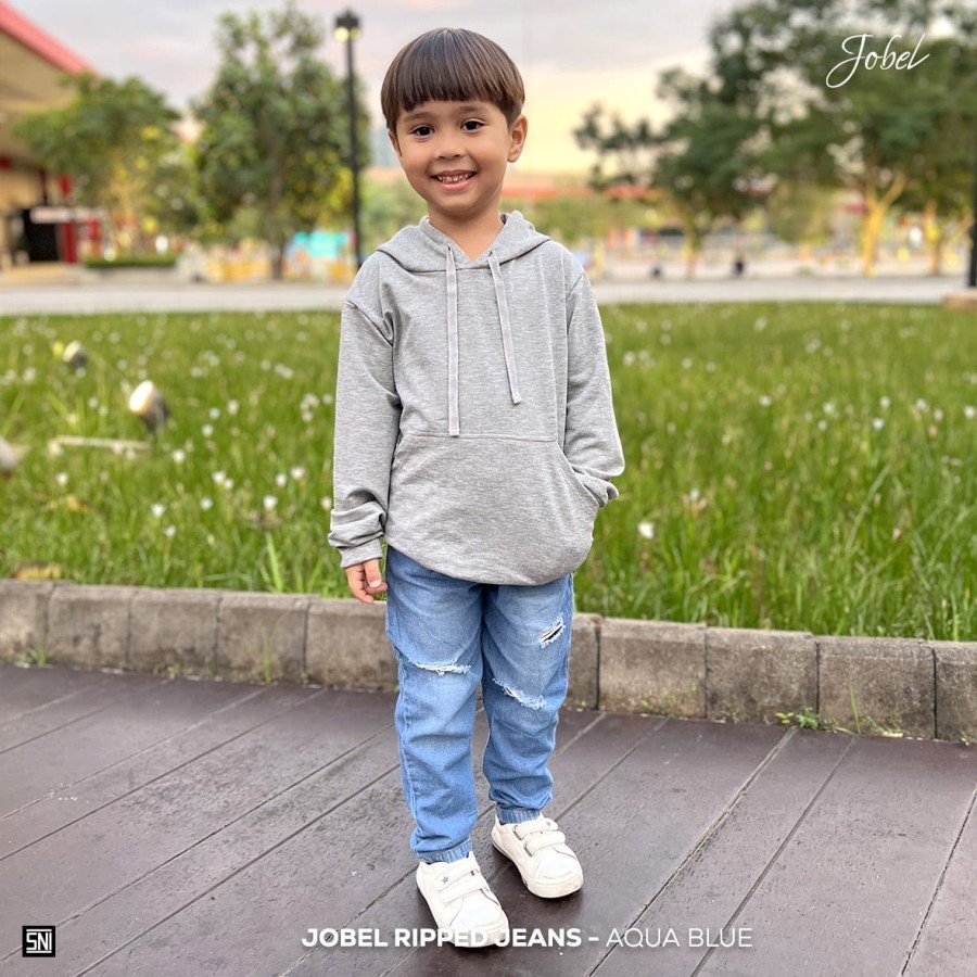 Jual KAZEL Jobel Ripped Jeans 0-5Thn (1Pc) | Shopee Indonesia