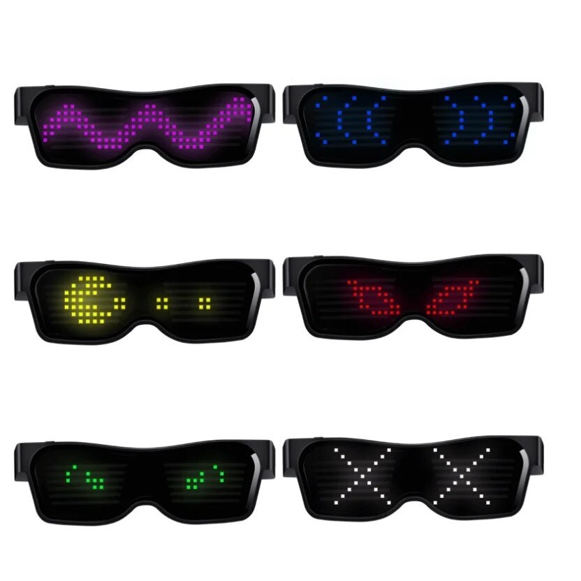 Jual Glasses Display Customize Flashing Messages Animations App ...