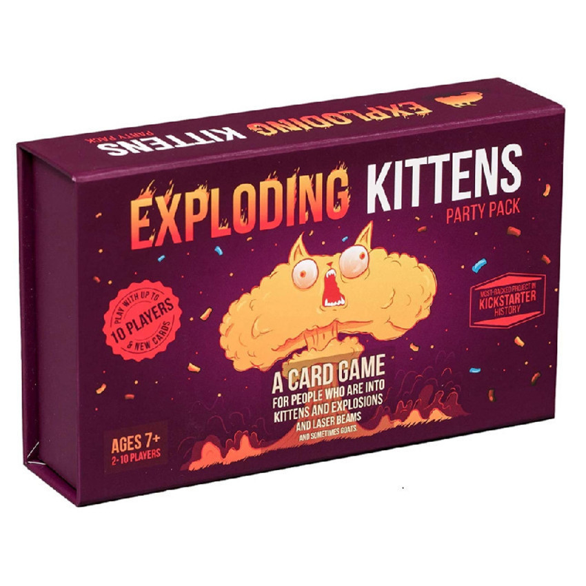 Jual Exploding Kittens Party Pack Board Game Card Games Exploding ...