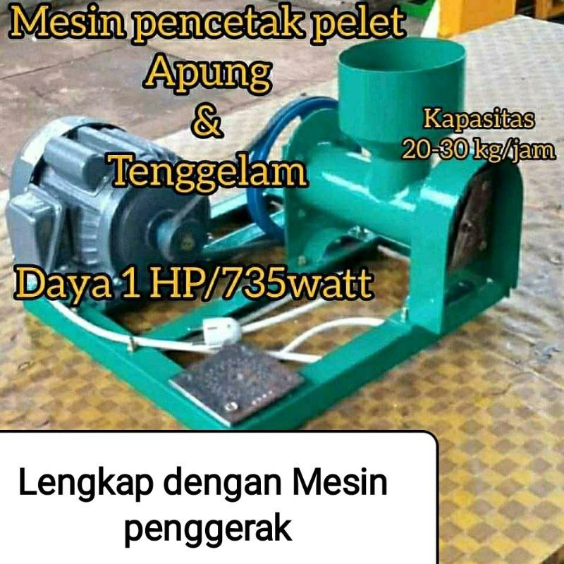 Jual Promo Spsial Mesin Cetak Pelet Penggerak Dinamo Listrik Kapasitas