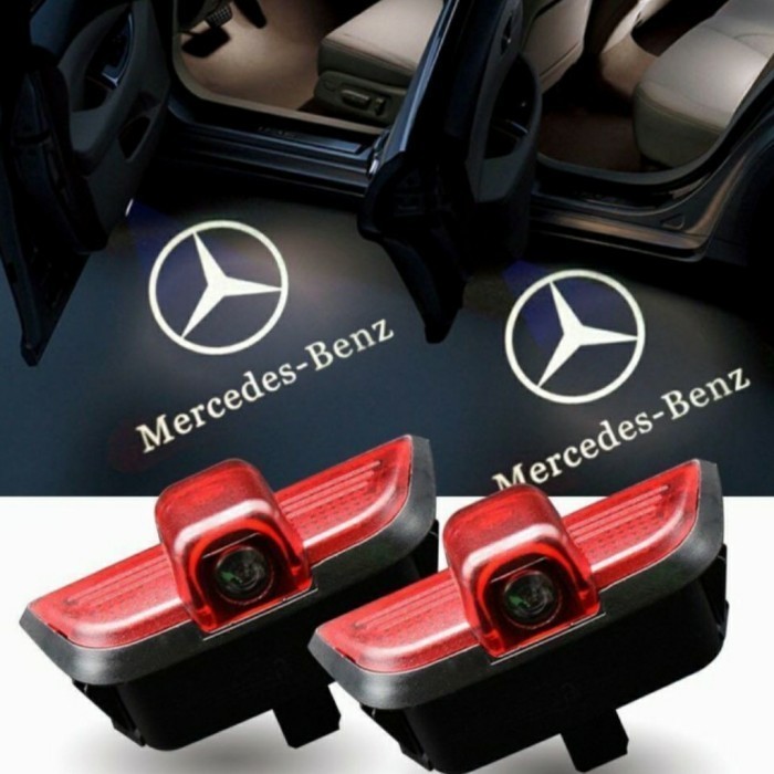 Jual Logo lampu Led pintu mercedes benz W204 C250 C280 lampu logo led ...