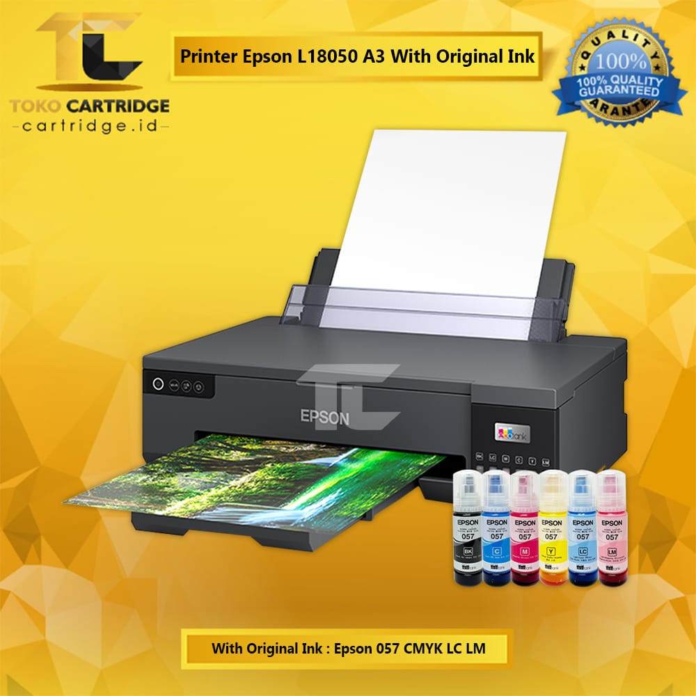 Jual Printer Epson A3 L18050 Ecotank L18050 A3 Print Only Warna ...