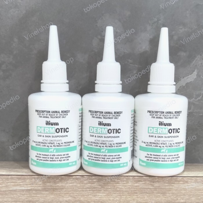 Jual Ilium Dermotic Ear and Skin Suspension 40ml Shopee Indonesia