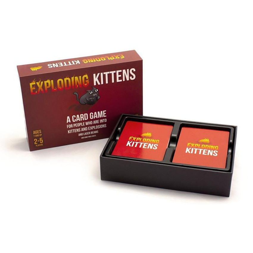 Jual Exploding Kittens Board Games / Exploding Kitten Card Game ...