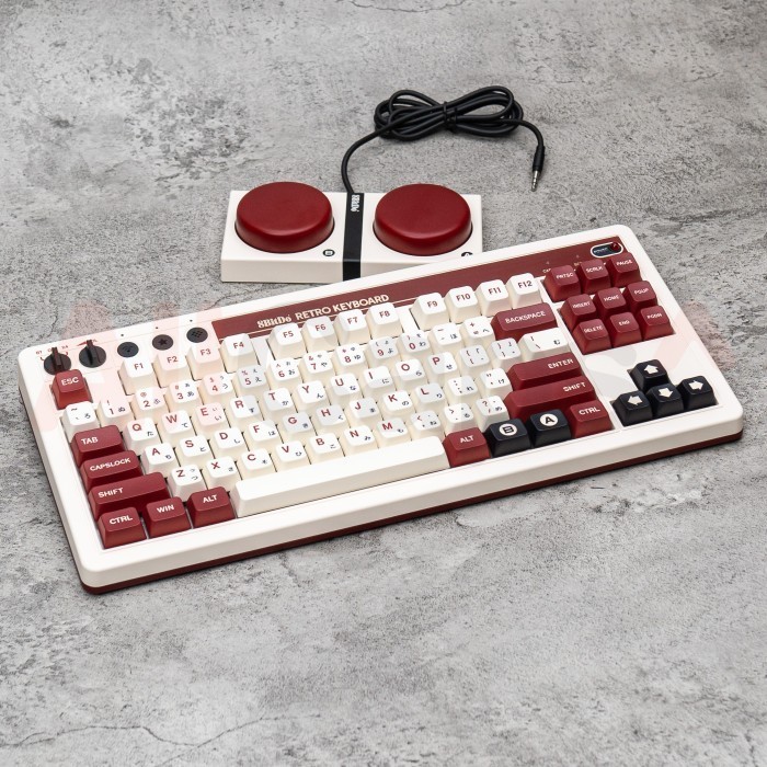 Jual 8BitDo Retro Wireless 87 Keys Hotswappable Mechanical Keyboard ...