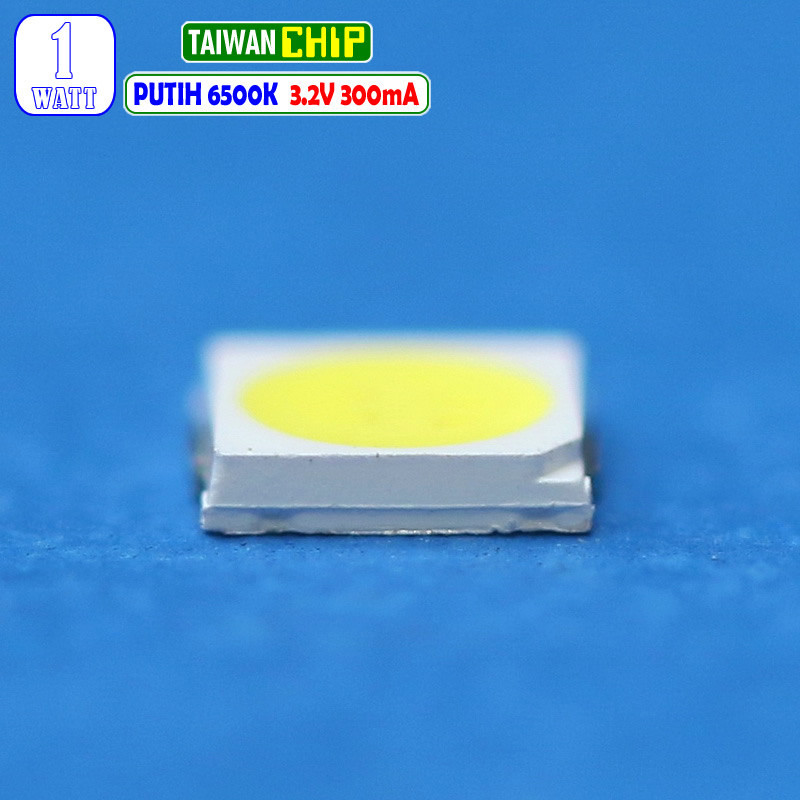 Jual SMD 3030 SMD3030 1W 3 Volt 3V Putih WHITE 6000K 6500K Taiwan 300mA ...