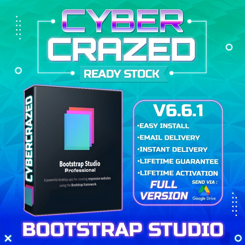 Jual Bootstrap Studio Pro 6.6.1 Full Version (Versi Terbaru) | Shopee
