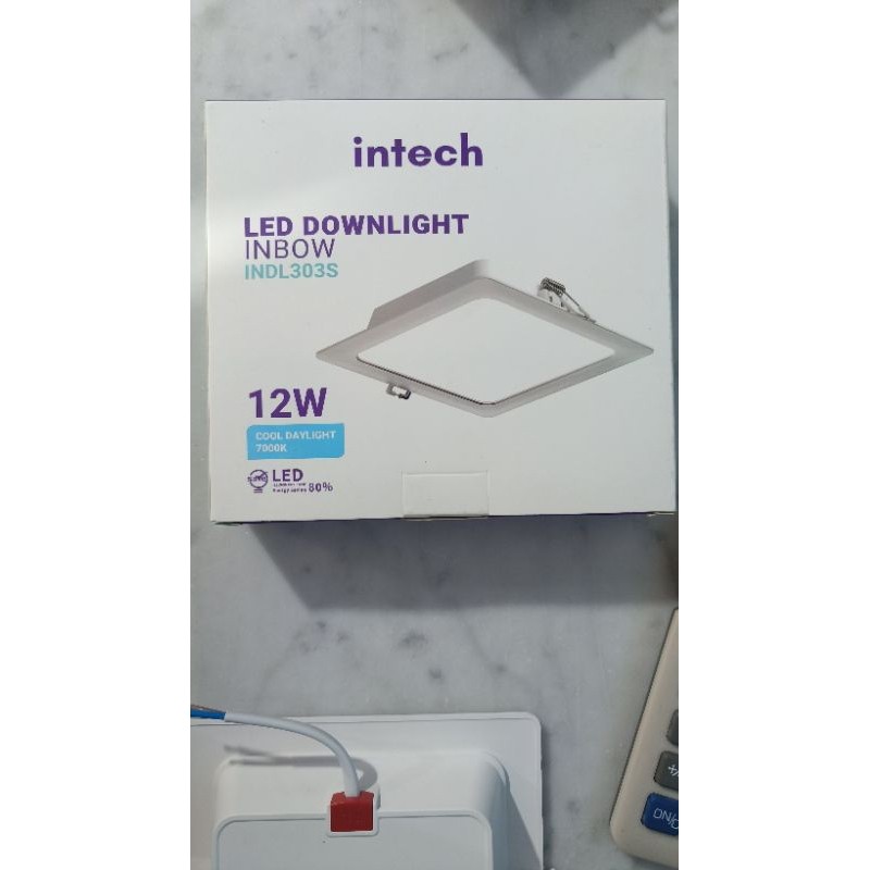 Jual ( IBS 18 WATT ) Lampu Panel intech inbo segi kotak 18w / Downlight ...