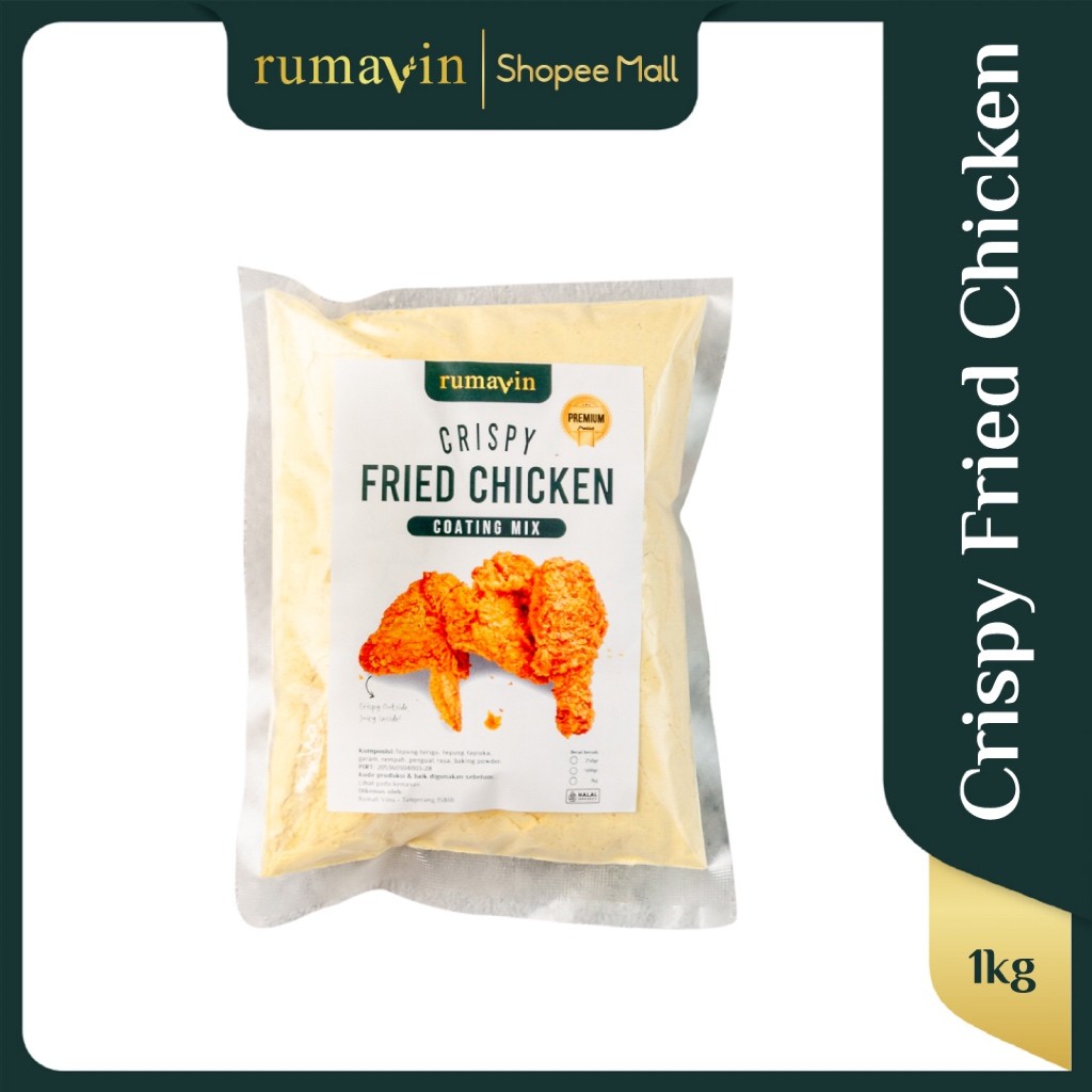 Jual Rumavin - Premium Tepung Crispy Fried Chicken | Shopee Indonesia