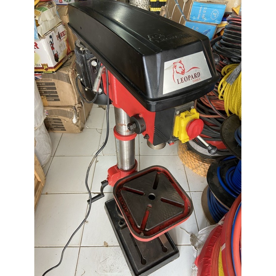 Jual Mesin Bor Duduk 16 Mm Tembaga - Bench Drill 16mm LEOPARD | Shopee ...