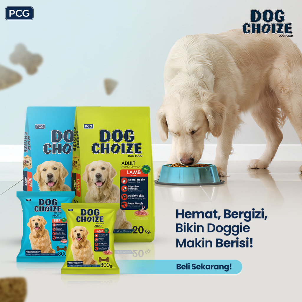 Jual Dog Choize 800 Gr Gram 800gr Lamb Beef Puppy DogChoize 800g ...