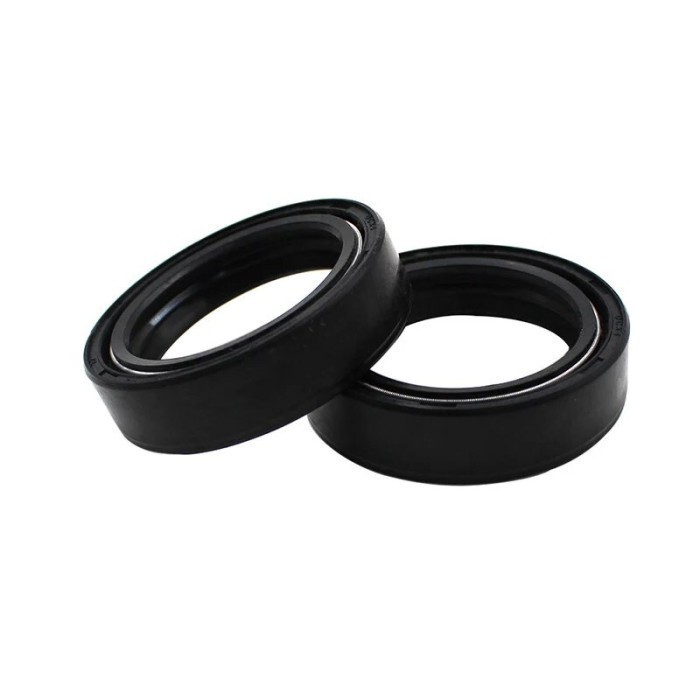 XEBRAD Rubber 49MM Voor, vork Gaiters Gators Boots Cover Vervanging, for Harley, Dyna Fat Bob/Low Rider/Super Glide 2006-2010 Off-Road vorkafdichtingsbeschermer