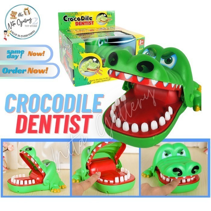 Jual GALLERY -CROCODILE DENTIST GAME MAINAN GIGI BUAYA GIGIT BUAYA ...