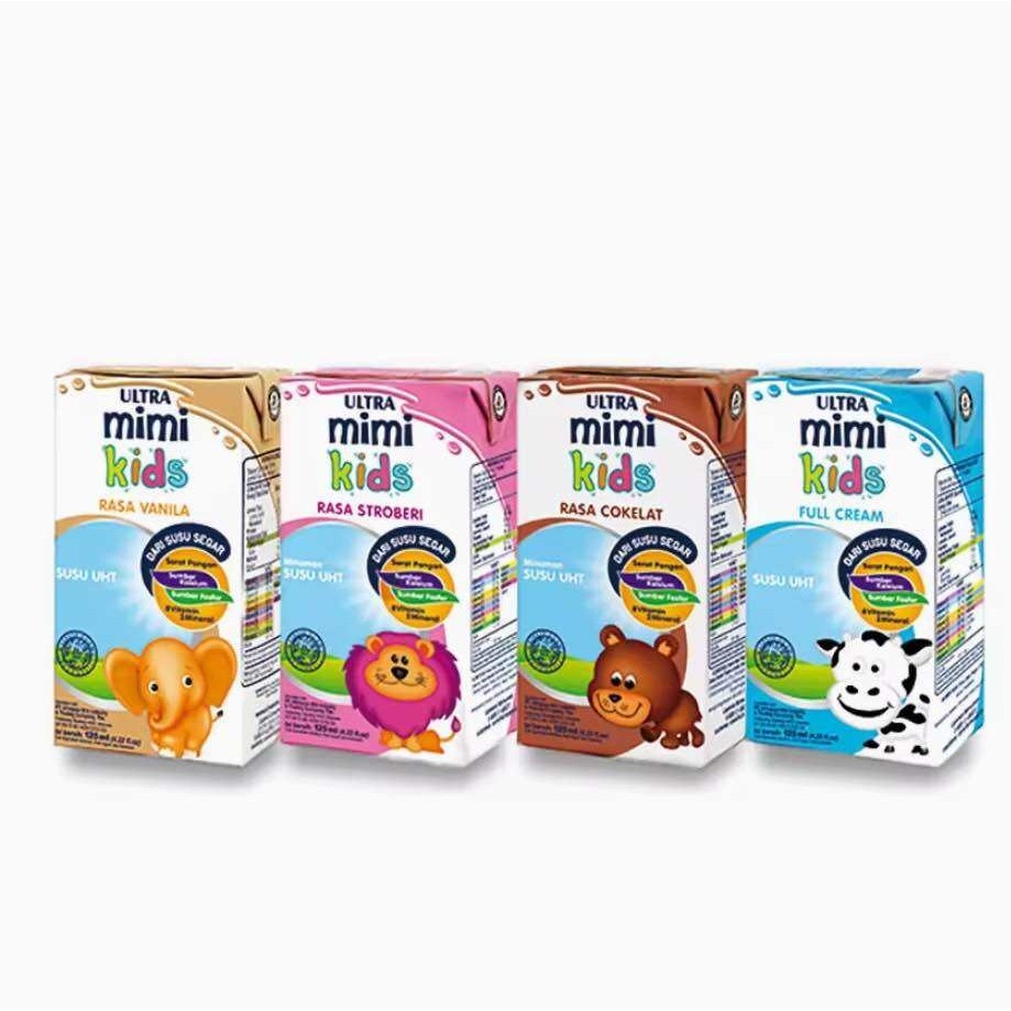 Jual Susu UHT Ultra Mimi Ultramimi 125ml Termurah | Shopee Indonesia