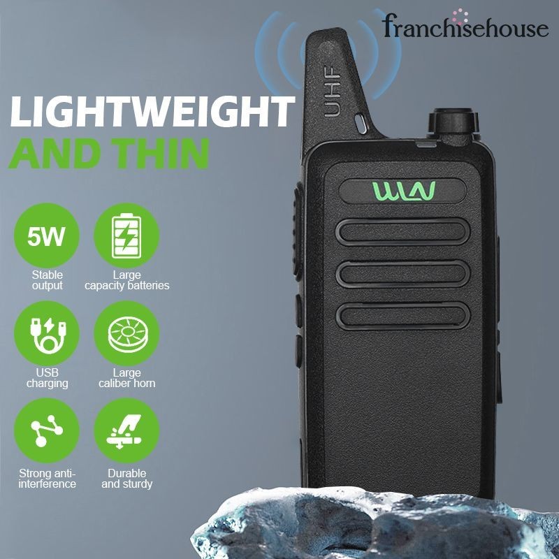 Jual 2pcs Radio 16 Channel Walkie Talkie HT Walkie Talkie WLN UHF Handy ...