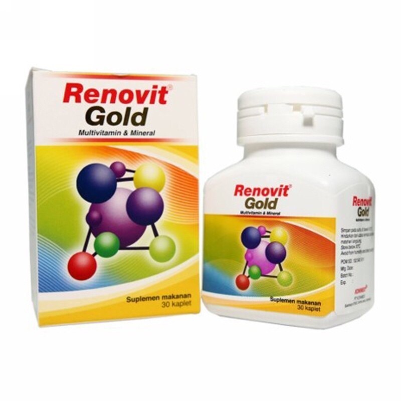 Jual Renovit 30 kapsul & Renovit Gold 30 kapsul / KL | Shopee Indonesia