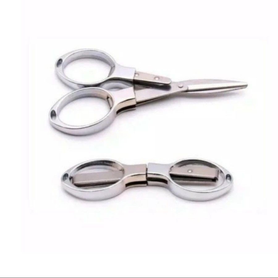 Jual Gunting Lipat Tebal New Stainless Steel Folding Portable Pocket ...