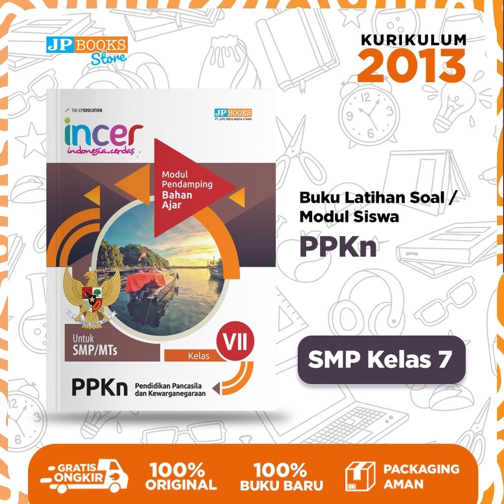 Jual Jp Books – Buku Siswa Sekolah Modul Latihan Soal Incer Ppkn Smp