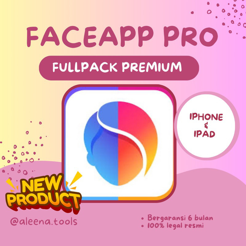 Jual FACEAPP PRO FULLPACK 1 TAHUN PREMIUM BERGARANSI RESMI APPST0RE ...