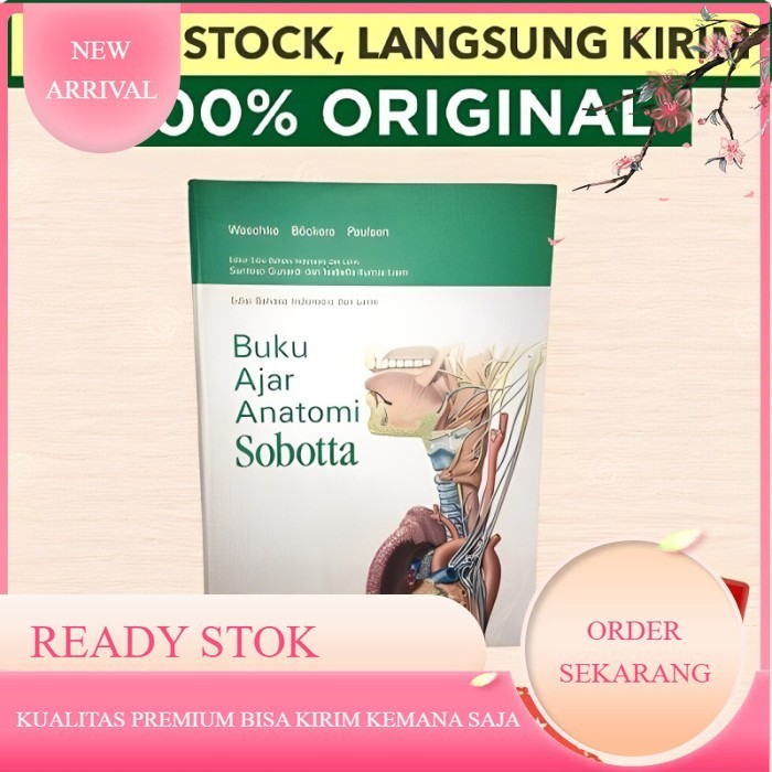 Jual [ORIGINAL] Sobotta Buku Ajar Anatomi -- BARU TERBIT | Shopee Indonesia