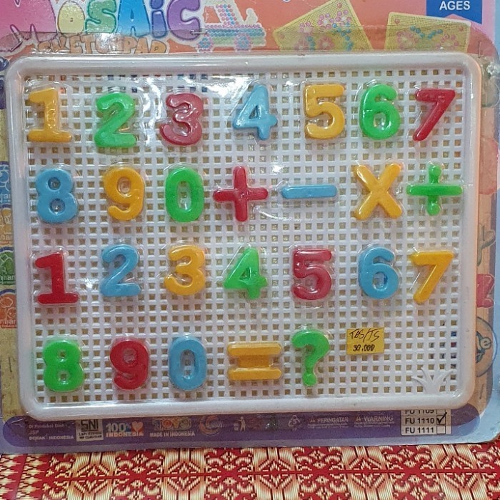 Jual Mainan anak belajar angka SNI | Shopee Indonesia